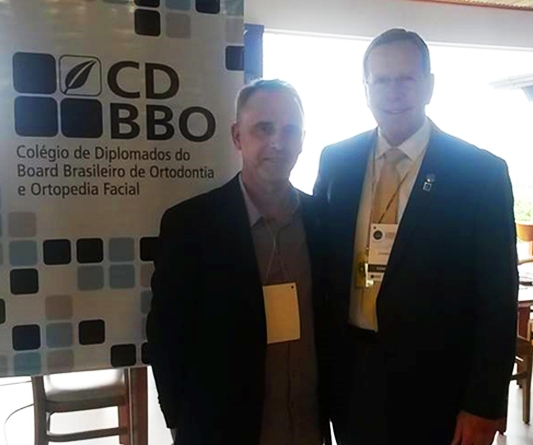 Participação como Presidente Eleito do CDBBO  no congresso da Associação Brasileira de Ortodontia  (ABOR) em Florianópolis